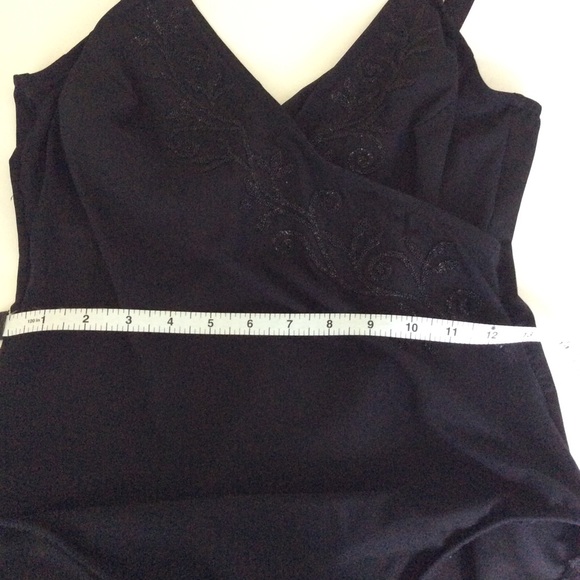 Miraclesuit Swimsuit Womens Medium Black One Piece Embellished Slimming Support - Picture 14 of 16